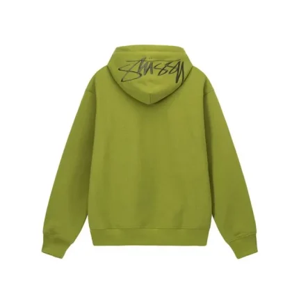 Stussy Back Applique Hoodie Moss