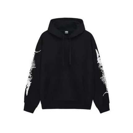 Stussy Barracuda Hoodie Black