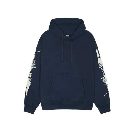 Stussy Barracuda Hoodie Navy