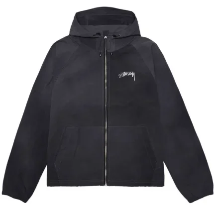 Stussy Beach Shell Wave Dye Black