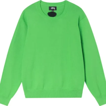 Stussy Bent Crown Sweater ‘Lime’