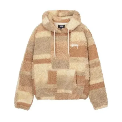Stussy Bronson Sherpa Hoodie Khaki