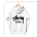 Stussy Hawaii Hoodie Unisex white