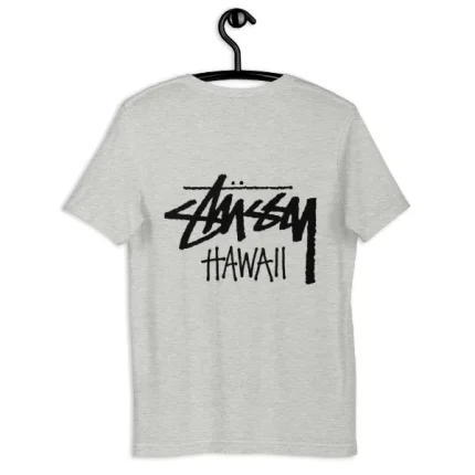 Stussy Hawaiian Shirt Unisex Grey