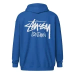 Stussy London Zip Up grey