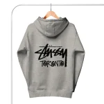 Stussy Toronto Hoodie grey