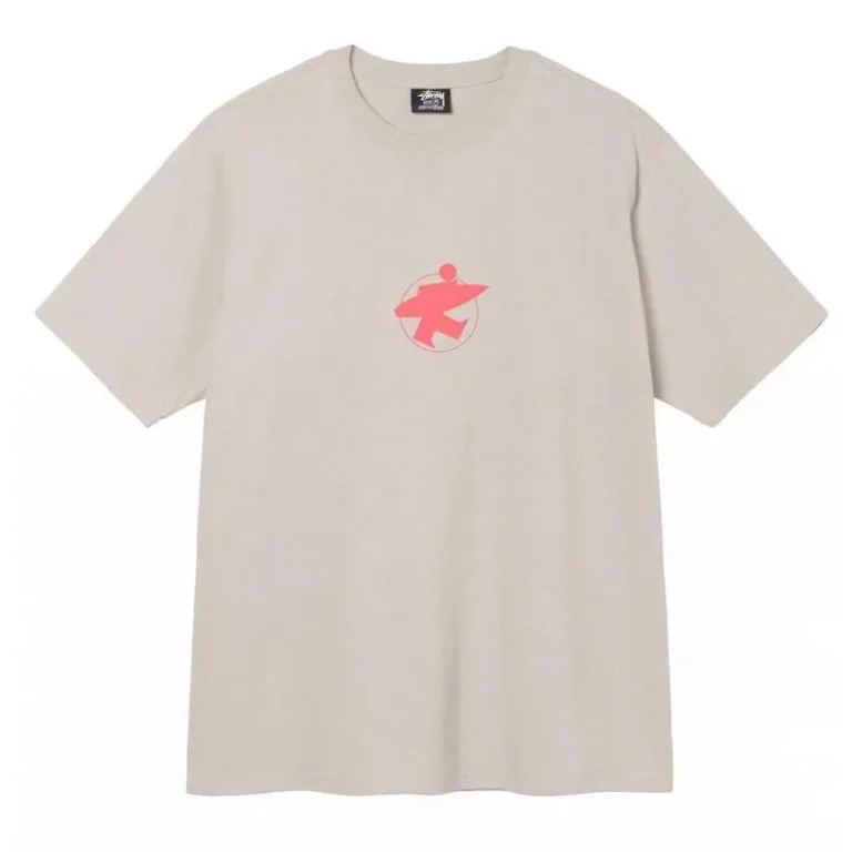 Stussy brown graphic tee Stussy brown graphic tee