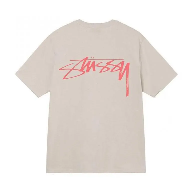 Stussy brown graphic tee Stussy brown graphic tee
