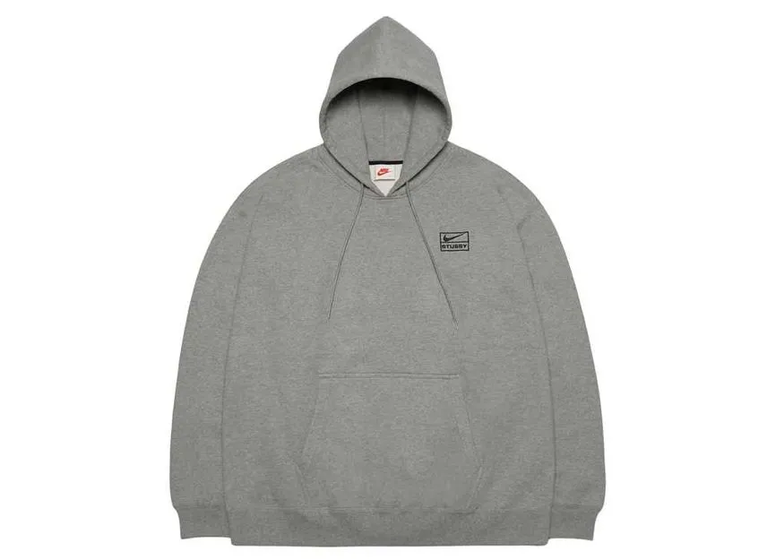 Stussy × Nike NRG Washed Hoodie Grey Stussy × Nike NRG Washed Hoodie Grey