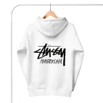 Unisex Stussy Amsterdam Hoodie black