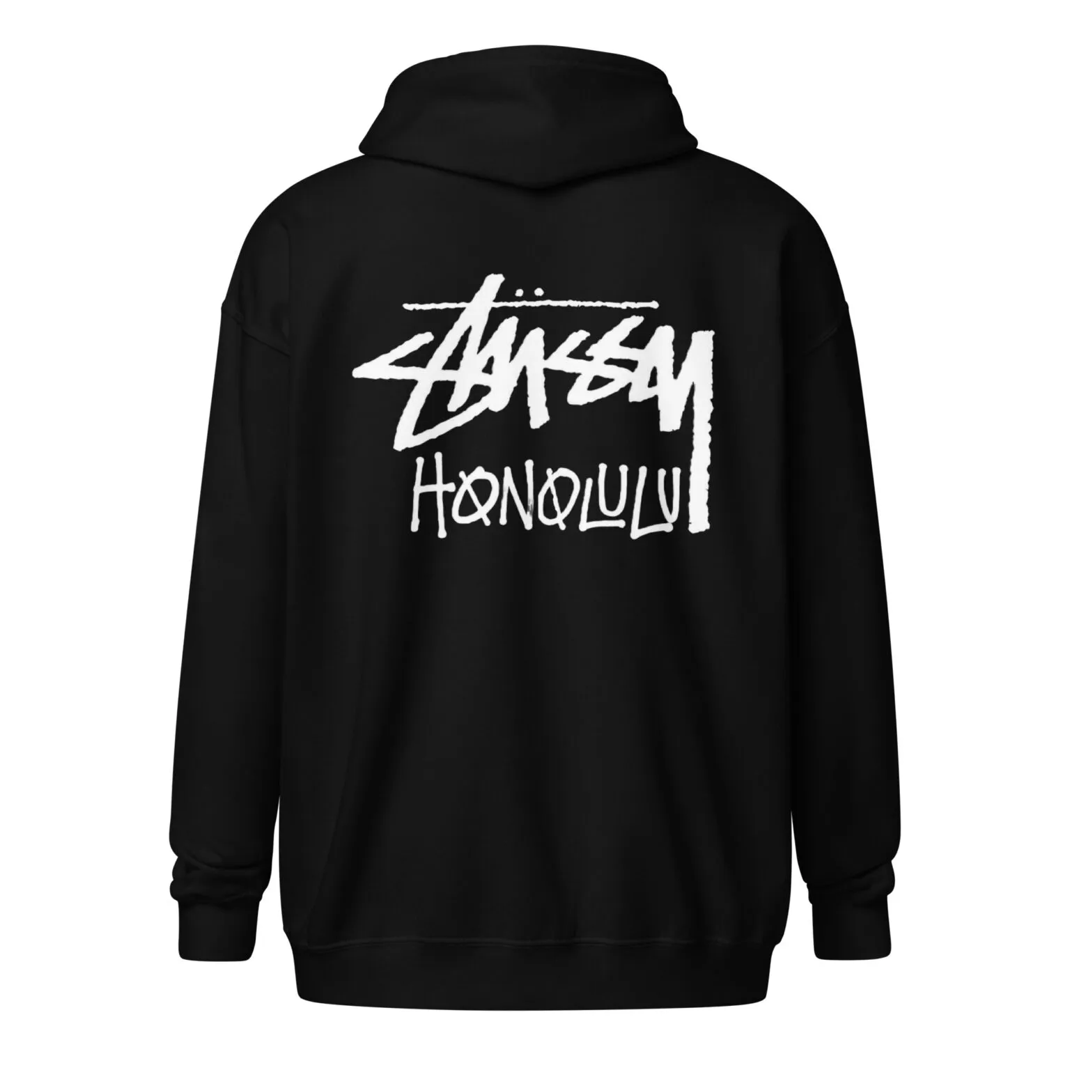 Unisex Stussy Honolulu fleece zip up hoodie Unisex Stussy Honolulu fleece zip up hoodie