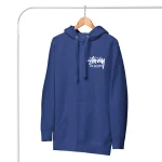 Unisex Stussy Los Angeles Hoodie royal