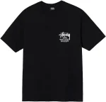 Unisex Stussy Los Angeles Tee black,