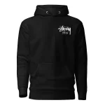 Unisex Stussy Paris Hoodie fron