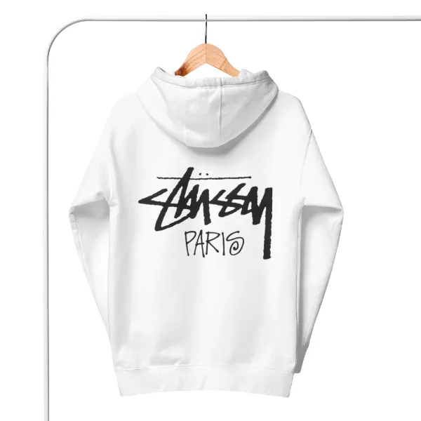 Unisex Stussy Paris Hoodie Unisex Stussy Paris Hoodie