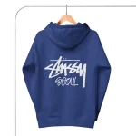 Unisex Stussy Seoul Hoodie royal