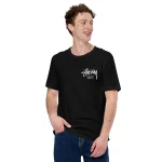 Unisex Stussy Tokyo t-shirt black