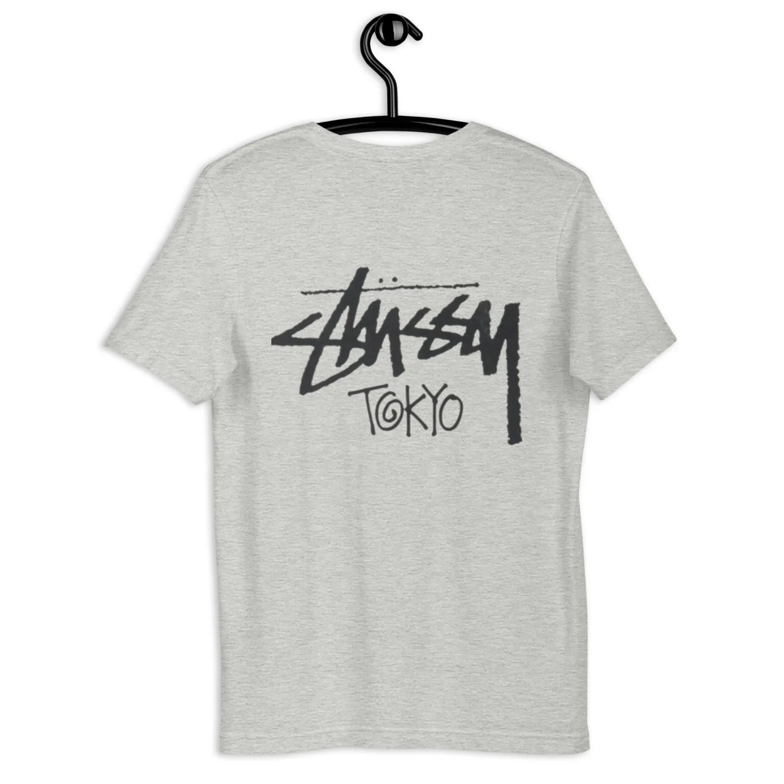 Unisex Stussy Tokyo t-shirt grey Unisex Stussy Tokyo t-shirt grey
