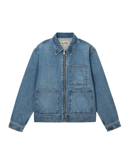 ZIP WORK JACKET DENIM ZIP WORK JACKET DENIM