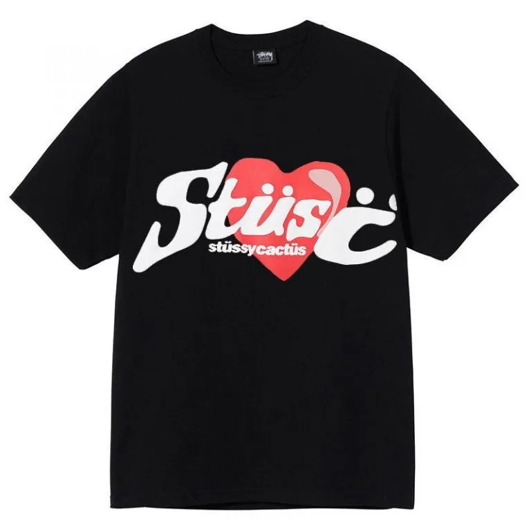 Stussy Cactus Plant Flea Market CPFM T-Shirt Black Stussy Cactus Plant Flea Market CPFM T-Shirt Black